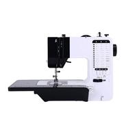 JNPGVTCD Máquinas de Coser, máquina portátil práctica Mini prensatelas reemplazable 40 Puntadas Overlock Botón de Inicio de Tejido Electrec con Pedal de Mesa