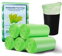 JNTMIKUN 100 Piezas Bio Bolsas Basura 20L Bolsas de Basura Orgánica para Cocina Salón Oficina