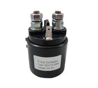 JNURGWLYH Interruptor de relé solenoide de elevación del contactor de Bomba QCC15 de 12 V, 24 V y 200 A, 12-24 V y 200 A, for apiladores, transpaletas, Tractores y caravanas.(Qcc15 24v)