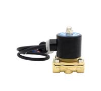 JNURGWLYH Válvula de Agua de acción Directa y Ahorro de energía, Normalmente Cerrada, Serie 2W, 1/4", 1/8", 1/2", 3/4", CA 220 V, CC 24 V, Suministro de energía Las 24 Horas(2W160-15,AC110V)