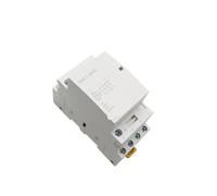 JNVFTCUX Contactor Modular de CA for Uso doméstico, 4P, 25 A, 220 V, 230, 50/60 Hz, 4 NA, NC, 2(25A-4NO)