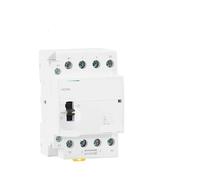 JNVFTCUX Contactor Modular de CA for Uso doméstico, HCH8-6, 4P, 40 A, 24 V, 110, 220, for riel DIN, con Interruptor Control Manual, 4 NA, 2, NC o(4P 40A 2NO2NC 230V)