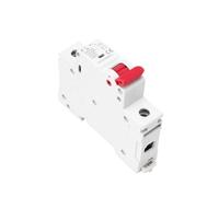 JNVFTCUX GYM10 monofásico MCB 6A 10A 16A 20A 25A 32A 40A 50A 63A 220V/400V Mini disyuntor Curva C 6KA 1 Uds(10A)