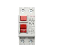 JNVFTCUX Interruptor diferencial de Seguridad, 2P, 100/300 mA, Tipo A, electromagnético(300ma-6a)