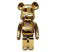 JNVHFGT Bearbrick, 1000% Violent Bear 70 cm/27,6 Pulgadas Bloques Decoración de Moda de Oso Escultura Vitrina de colección Estatuas