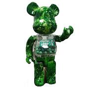 JNVHFGT Figurines,28cm/11in Oso violento Bloques de construcción Oso 400％ figurita Modelo Coleccionable Juguete for Regalo Adorno de Escritorio de Moda