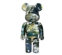 JNVHFGT Figurines,Bloques de construcción de Oso violento Oso 400% Adorno de muñeca de Moda Decoraciones de Escritorio Regalo de cumpleaños for niños 28 cm / 11 Pulgadas