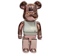 JNVHFGT Oso violento Bloques de construcción Oso, 400％ Figurines 28cm/11in Modelo de Juguete Coleccionable Regalo Hecho a Mano Escultura de Adorno de Moda