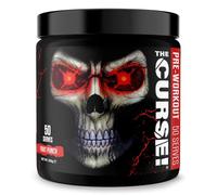 JNX Sports The Curse! Pre-Workout Powder - Fruit Punch, 250g | Energy, Focus & Endurance Booster | Beta-Alanine, Creatine, L-Citrulline, Caffeine