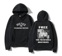 JNYEHSUI Capucha para Mujeres The Menendez Brothers Imprimir Patrones Hoody Unisex Harajuku Sudaderas Calle Moda Sweatshirt Oversize Suelta Moda Amantes Hoody para Hombres Mujeres Cosplay-Black||XS