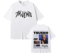 JNYEHSUI para Mujeres Manga Corta Cantante Trueno De Algodón con Cuello Redondo Imprimir Camiseta Casual Unisex De Estudiante Camiseta Street Trend Harajuku Top para Hombre Y Mujer Cosplay-Black||XS
