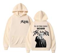 JNYEHSUI Sudaderas con Capucha Trueno Cantante Imprimir Patrones Manga Larga Unisex Harajuku Sudaderas Calle Moda Sweatshirt Oversize Suelta Moda Amantes Hoodies-Khaki||4X_l