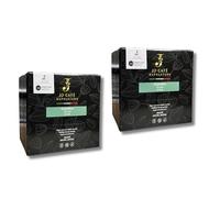 JO CAFÉ NAPOLETANO - Café en Monodosis GUSTO DOLCE - 50% Robusta 50% Arábica - Tueste Medio - Sabor Dulce y Envolvente - Alta Cafeína (3,84%) - Compatible con ESE 44mm