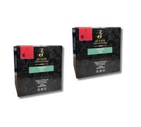 JO CAFÉ NAPOLETANO - Café en Monodosis GUSTO FORTE - 100% Robusta - Tueste Oscuro - Espresso Intenso y Cremoso - Alta Cafeína (2,57%) - Origen África y Asia - 150 monodosis ESE 44mm (2, Gusto Forte)