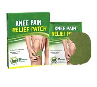Jo-Int - Parche de rodilla, kit de parche de alivio de rodilla, adhesivo de extracto de ajenjo, conveniente y portátil, comodidad duradera, 12,5 x 2,2 x 16,5 cm, para recuperación, deportes