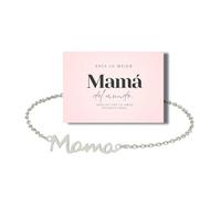 JO LACROIX Pulsera plata color regalo para mamá, regalos originales para madre, cumpleaños para mujer,