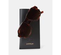 Jo & Mr. Joe Gafas de pasta carey. Marrón Variante única