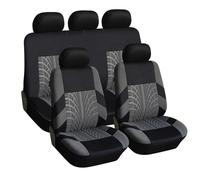 JOAAZAR Fundas Asientos 5 Plazas Confort para Ford Fiesta 1976-2023 | 5 fundas asientos, tejido transpirable para todas las estaciones, confort en viajes largos y fáciles de lavar