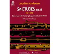 Joachim andersen: 24 etudes op.15 for flute (Louis Moyse Flute Collection)