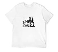 Joan Baez Men's T-Shirt Unisex White Cotton Print tee Shirts L