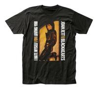 Joan Jett I Hate Myself for Loving You T Shirt Mens Licensed Rock N Roll BlackL
