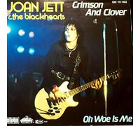 Joan Jett & The Blackhearts - Crimson and clover (1982) / Vinyl single [Vinyl-Single 7'']