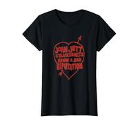 Joan Jett y los Corazones Negros - Mala reputación Camiseta, Mujer, Negro, XL
