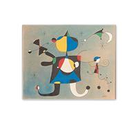 Joan Miro Cuadro en lienzo-Reproducciones de Cuadros famosos-Cuadro Joan Miro Impresión sobre lienzo-Joan Miro Cuadros y láminas modernos(Intitulado)40x50cm(16x20in)sin marco
