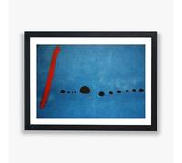 Joan Miró Miro Bleu II - Póster de pared - Arte de decoración del hogar - Impresión giclée - Solo impresión - Mediano