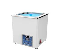 JOANLAB Baño María Laboratorio 3L, 300W - Una Abertura, Acero Inoxidable - Termostato Digital ±0,1°C - Temporizador 0-99 Min - Pantalla LED