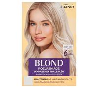 Joanna, Blanqueador para mechones rubios, ilumina hasta 6 tonos.