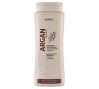 Joanna Champú de aceite de argán para cabello 400 ml - Champú regenerador para mujer con aceite de argán - Cuidado hidratante para cabello seco y dañado - Con vitamina E para una suavidad sedosa