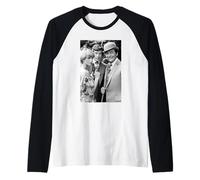 Joanna Lumley Los nuevos Vengadores Patrick Macnee Gareth Hunt Camiseta Manga Raglan