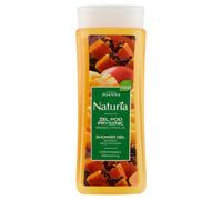 JOANNA Naturia Gel de Ducha Extracto de Mango y Papaya - Piel completamente limpia y refrescada - Ducha para mujer - Gel de ducha para mujer - Aroma agradable - 300 ml
