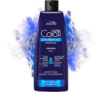 Joanna Ultra Color - Acondicionador azul para cabello rubio y claro - tono gris platino - Cuidado del cabello