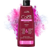 Joanna Ultra Color - Acondicionador de color rosa para cabello rubio y claro, rosa pastel, brillo natural, elimina el tono amarillento en cabellos rubios, efecto temporal, 150 ml