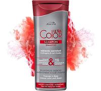 Joanna Ultra Color - Champú para tonos caoba y rojos - Champú fortalecedor revitalizante para el cabello - Refrescante y cuidado del cabello - Profundiza la intensidad del color - Nutre e hidrata el