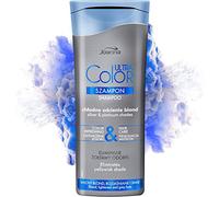 Joanna Ultra Color - Champú para tonos plata y platino - Champú revitalizante para el cabello - Refrescante del color y cuidado del cabello - Neutraliza el tinte amarillento - Restaura el brillo completo - 200 ml