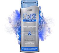 Joanna Ultra Color - Champú para colores plateado y platino - Champú revitalizante para el cabello - Cuidado del cabello y brillo - Neutraliza el tono amarillento - Champú para cabello sin brillo, 400