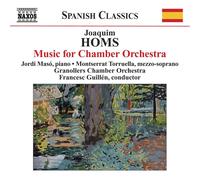 Joaquim Homs Music for Chamber Orchestra (CD) Album (Importación USA)