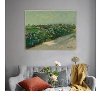 Joaquín Sorolla "Valencia", impresiones en lienzo, pintura al óleo, póster, imagen decorativa para pared, decoración del hogar y la sala de estar (30 x 50 cm, sin marco)