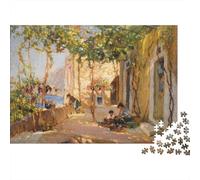 Joaquín Sorolla Y Bastida Puzzle De Madera, Rompecabezas Cuadros Famosos del Mundo Adultos, Museo Rompecabezas Imposible, Puzzles Arte, Ejercitar La Lógica Y La Coordinación Sensorial 1000 Piezas