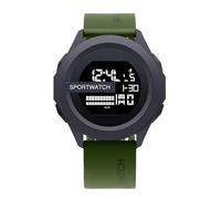 JOATVEE Reloj deportivo para hombre 50M impermeable Reloj digital multifuncional impermeable luminoso 12/24h Despertador Calendario Temporizador Hombre Junior High School Watch Running Outdoor