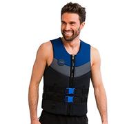 Jobe 50N Traje De Neopreno Deportes Acuáticos Esquí Acuático Jetski Wakeboard Chaleco De Impacto De Seguridad - Parte Superior - Azul Medianoche