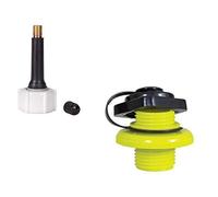 Jobe Boston Válvula + Adaptador Para Compresor - Botas goma Bote TUBO Remolcable Rafts colchoneta