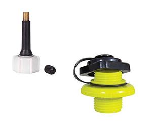 Jobe Boston Válvula + Adaptador Para Compresor - Botas goma Bote TUBO Remolcable Rafts colchoneta