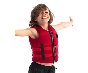 Jobe Chaleco Salvavidas de Neopreno niños Rojo 164