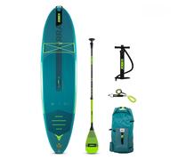Jobe Yarra Sup Tabla 10.6 Paquete Stand Up Paddle Con Fibra de Vidrio Remos Lima