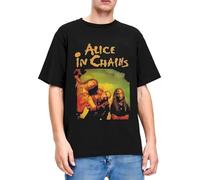 Joben Alice In Chains Band for Men Women T Shirts Stuff Casual Tees T-Shirts 100% Cotton Printed Tops