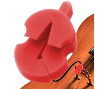 Joberio Amortiguador para violín | Amortiguador de ejercicios para violín de goma | Juego de amortiguadores de ejercicios para violín estilo tour para la práctica tardía de todos los violines y violas